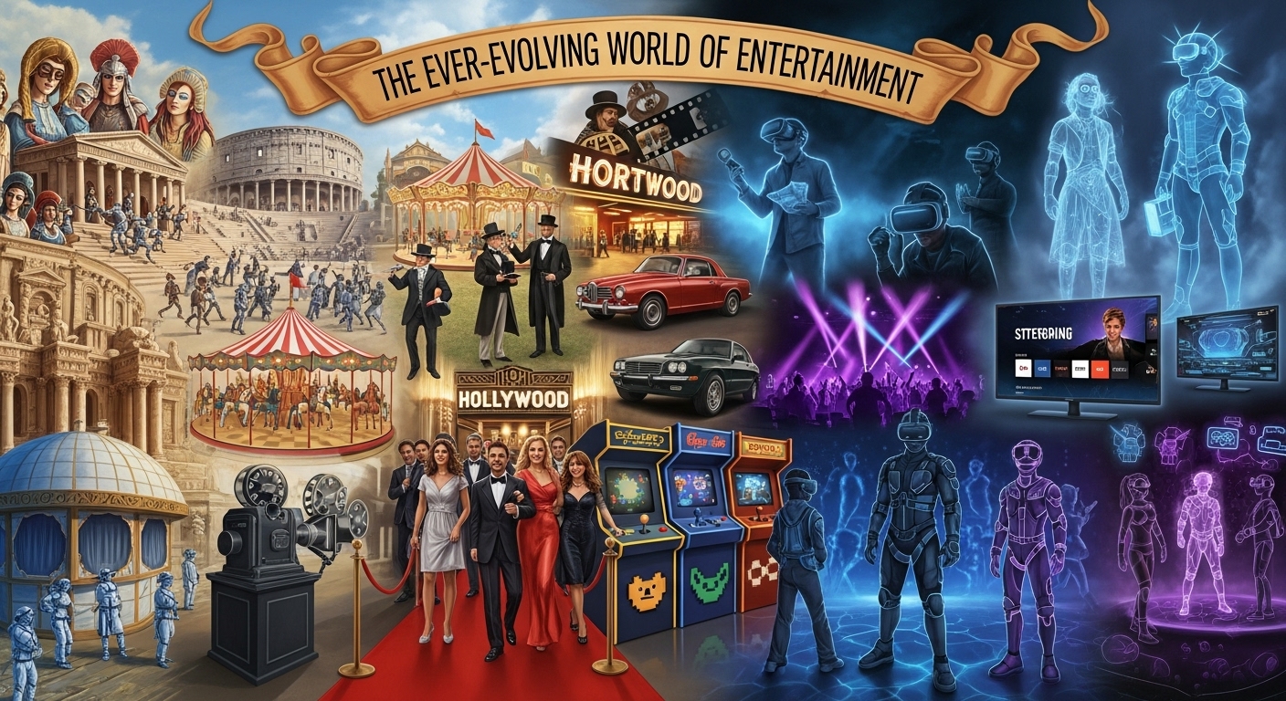 The Ever-Evolving World of Entertainment: From Silver Screens to Streaming Screens